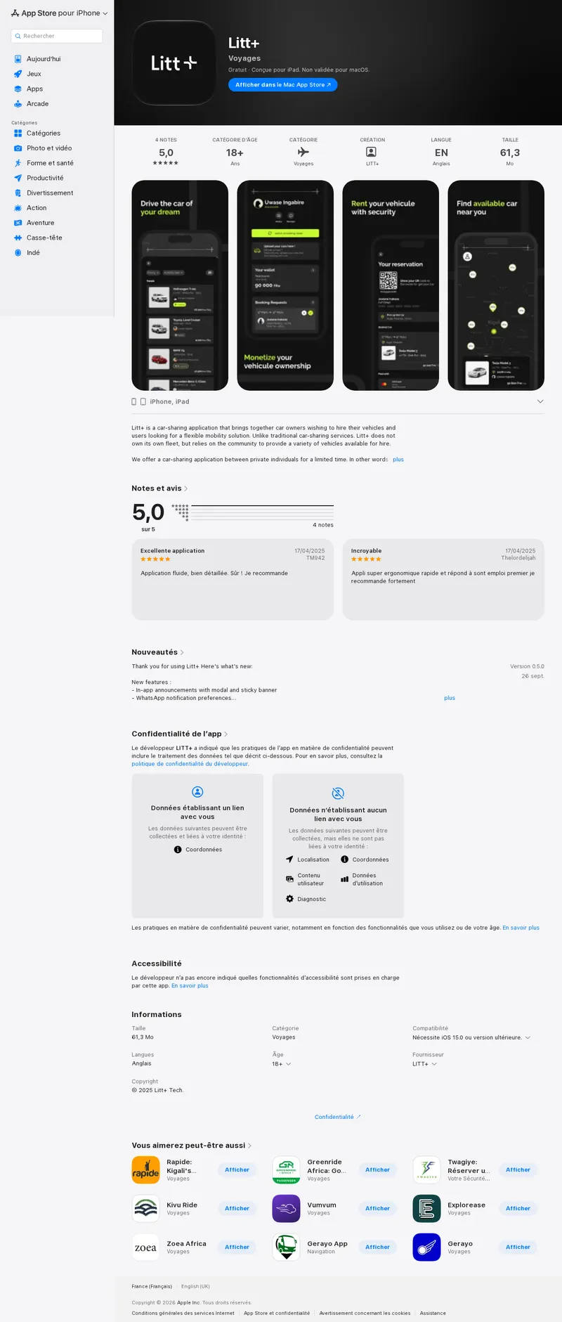 Litt+ (Application Mobile)