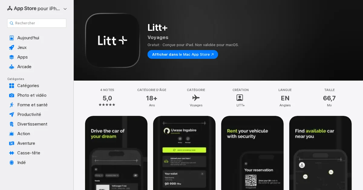 Litt+ (Application Mobile)